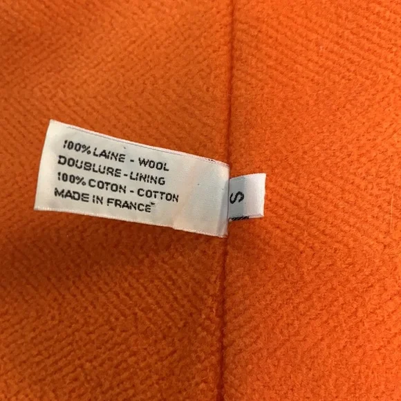 Hermes wool lining and cotton outer dog coat. - Picture 4 of 7